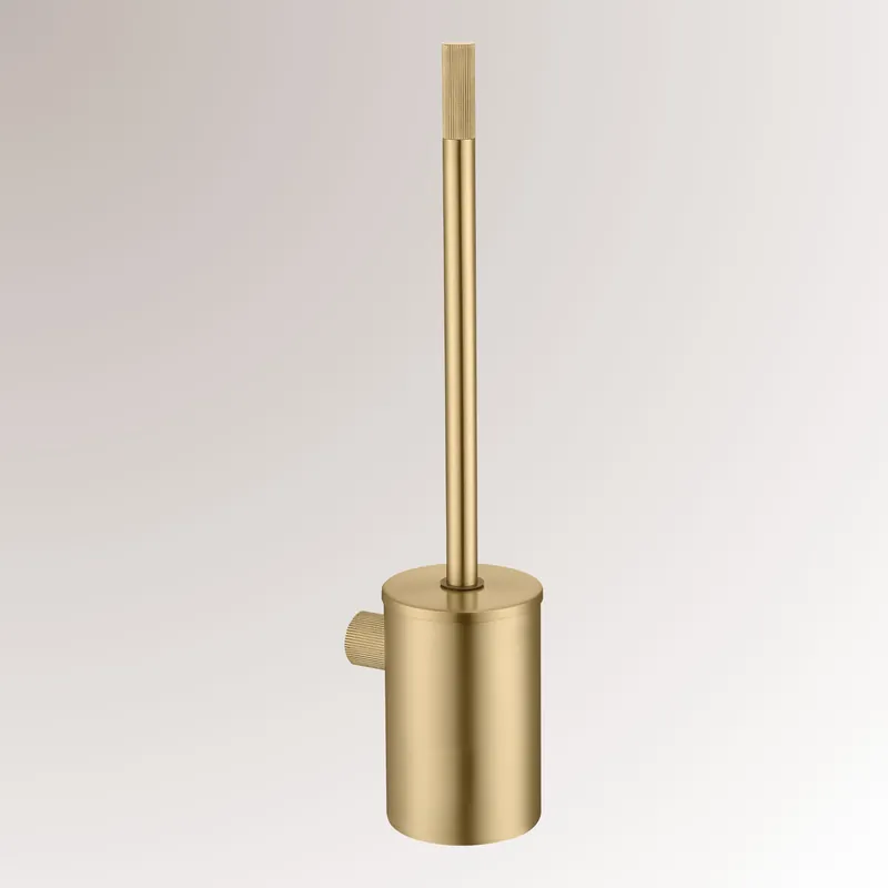 Best-design "high-end nancy" wand toiletborstelhouder mat-goud Snelle Levering