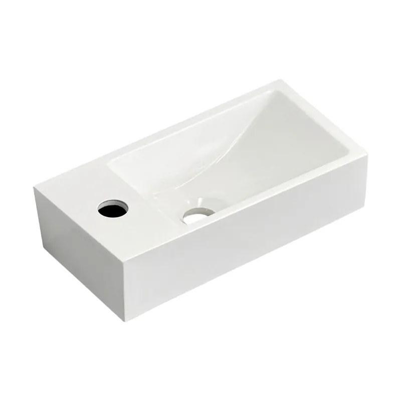 Best-design "ibeco" fontein 36x18x9cm l&r met kraangat Merkproduct