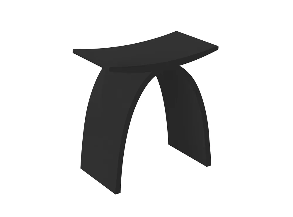 Best-design "lucky-black" stoel "just-solid" zwart Populair