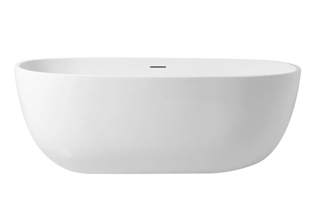 Best-design "moderna mat-wit" vrijstaand bad 170x78x61cm Gereduceerde Prijs