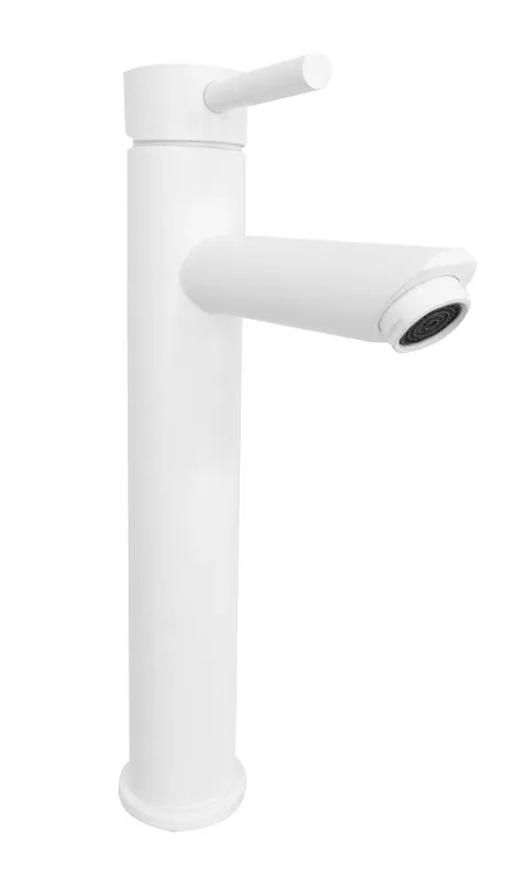 Laatste Kans Best-design "motionxxl-white" hoge wastafelmengkraan rvs mat-wit