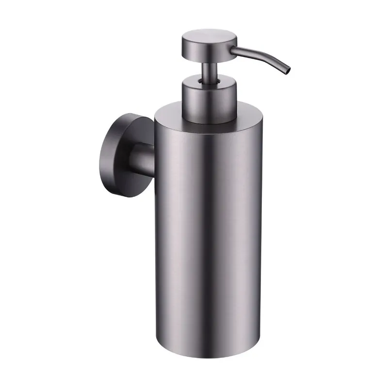 Voordeelprijs Best-design "moya-fiora" wand zeepdispencer 250 ml gunmetal