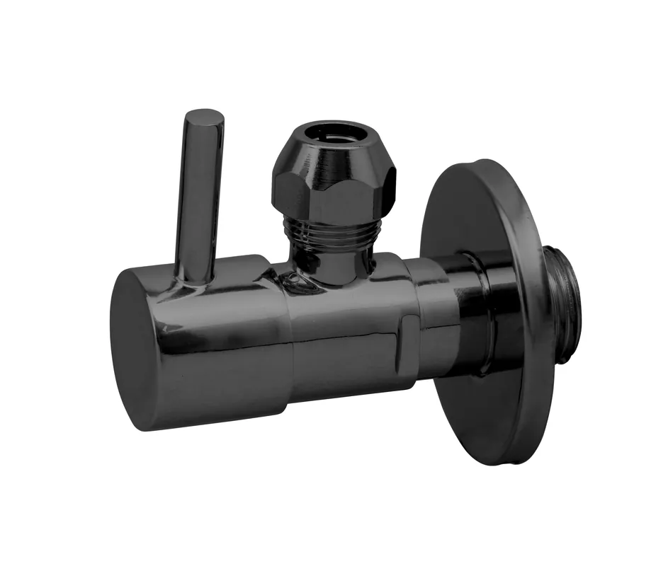 Best-design "moya-solara" hoekstopkraan 1/2" x 3/8" (10 mm knel) gunmetal Aanbieding