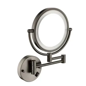 Best-design "moya-steiner" wand cosmeticaspiegel incl. led verlichting gunmetal Beste Prijs