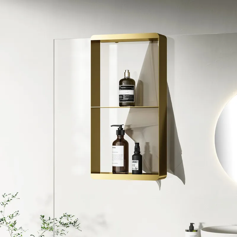 Best-design "nancy-soap" doucherek hangend 500x250x90mm mat-goud Shop Nu
