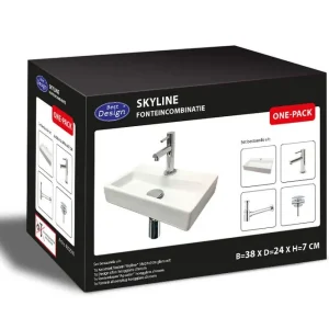 Merkproduct Best-design "one pack" fonteincombinatie "skyline"