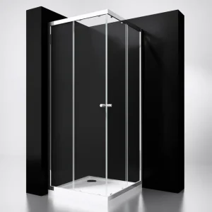 Bestel Nu Best-design "project" douche hoekinstap 80x80x190cm glas 5mm