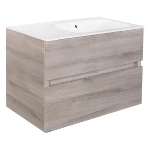 Betaalbaar Best-design "splash-grey-greeploos" meubel onderkast 2 laden zonder wastafel 80cm