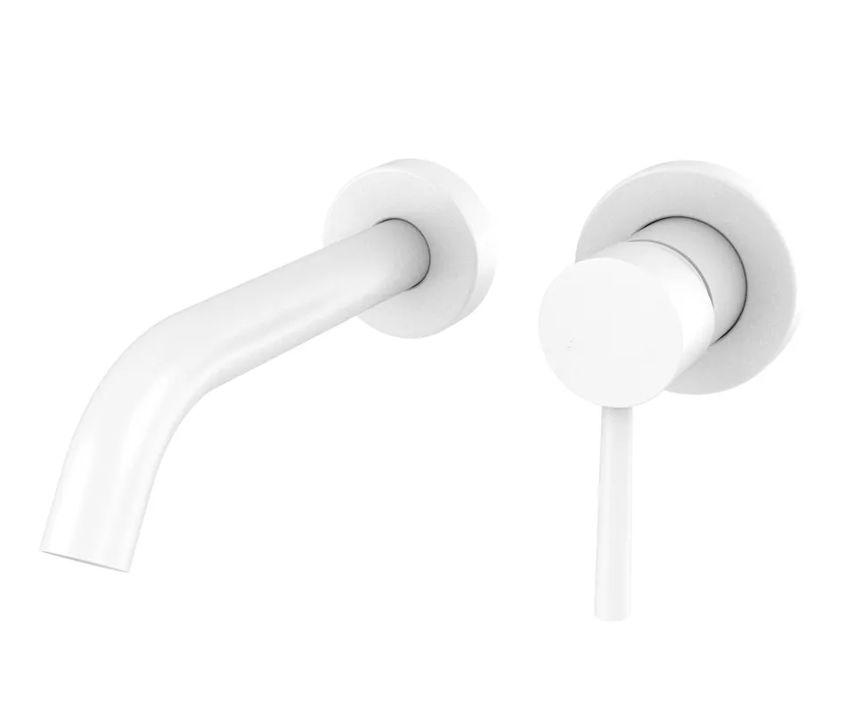 Actieprijs Best-design "white" inbouw-wandmengkraan uitl=20cm mat-wit