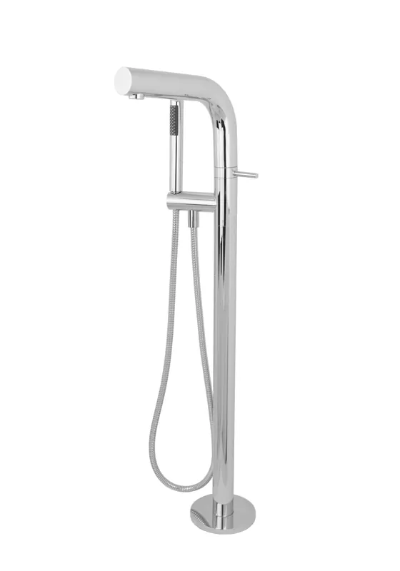 Best-design chrome "boris" vrijstaande badkraan h=98 cm Beperkt Aanbod
