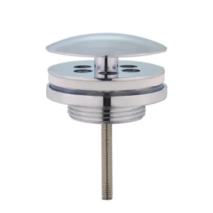 Best-design chrome "low" fontein afvoerplug 5/4" Populair