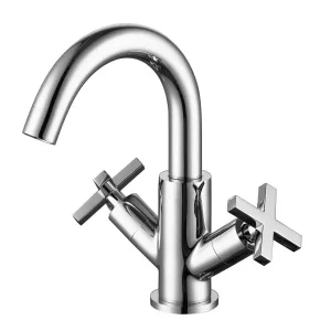 Best-design chrome "new-jax" wastafelmengkraan h=22cm Uitverkoop