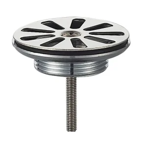 Voordeelprijs Best-design chrome "open rooster" afvoerplug 5/4"