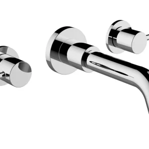 Express Levering Best-design chrome "schmidt" inbouw-wandmengkraan