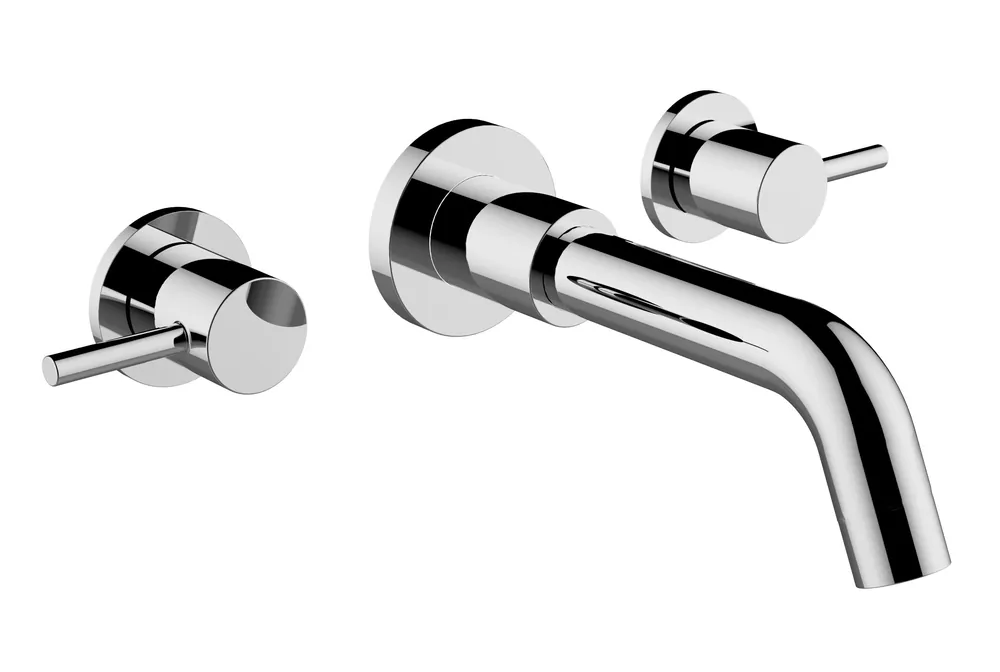 Express Levering Best-design chrome "schmidt" inbouw-wandmengkraan
