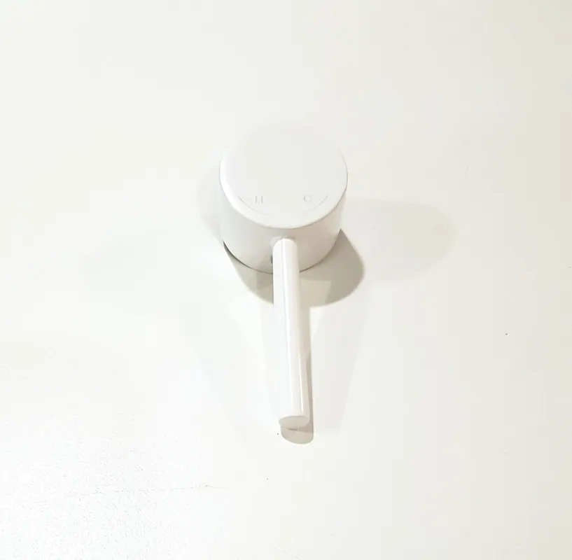 Best-design hendel tbv. diverse kranen mat-wit Beperkte Voorraad