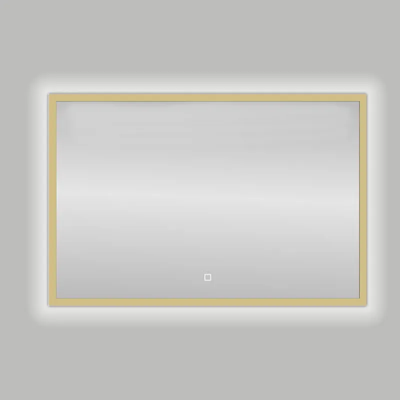 Beste Prijs Best-design nancy "isola" led spiegel b=80cm x h=60cm mat-goud