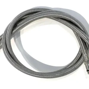 Best-design paar flexibele aansluitslangen 800 mm x 1/2" tbv. vrijstaande badkranen Op = Op