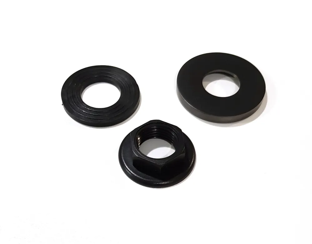 Betaalbaar Best-design rozet + wartel 1/2" tbv. fonteinkraan gunmetal