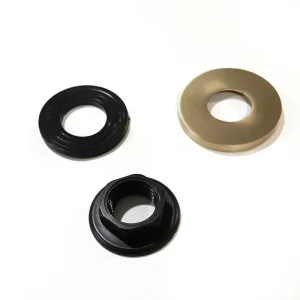 Best-design rozet + wartel 1/2" tbv. fonteinkraan mat-goud Aanbieding
