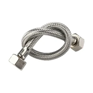 Best-design rvs flexibel aansluitslangslang 35 cm 3/8"x3/8" Lage Prijs