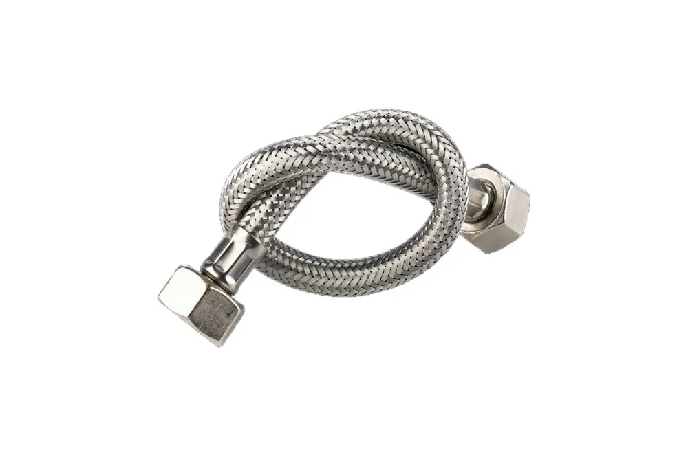 Best-design rvs flexibel aansluitslangslang 35 cm 3/8"x3/8" Lage Prijs