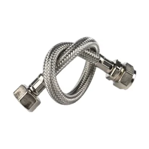 Best-design rvs flexibel aansluitslangslang 50 cm 3/8"x12 mm Flitsaanbieding