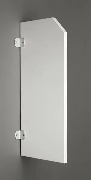 Direct Verzonden Best-design schaamschot (urinoir-scheidingswand) "quaka" wit