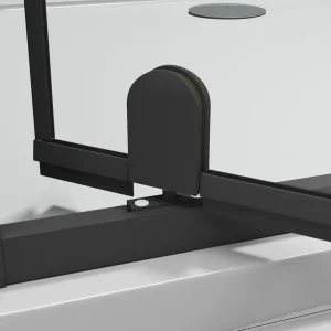 Koopje Best-design scharnier zwart voor "baron" nisdeur" nr: 03