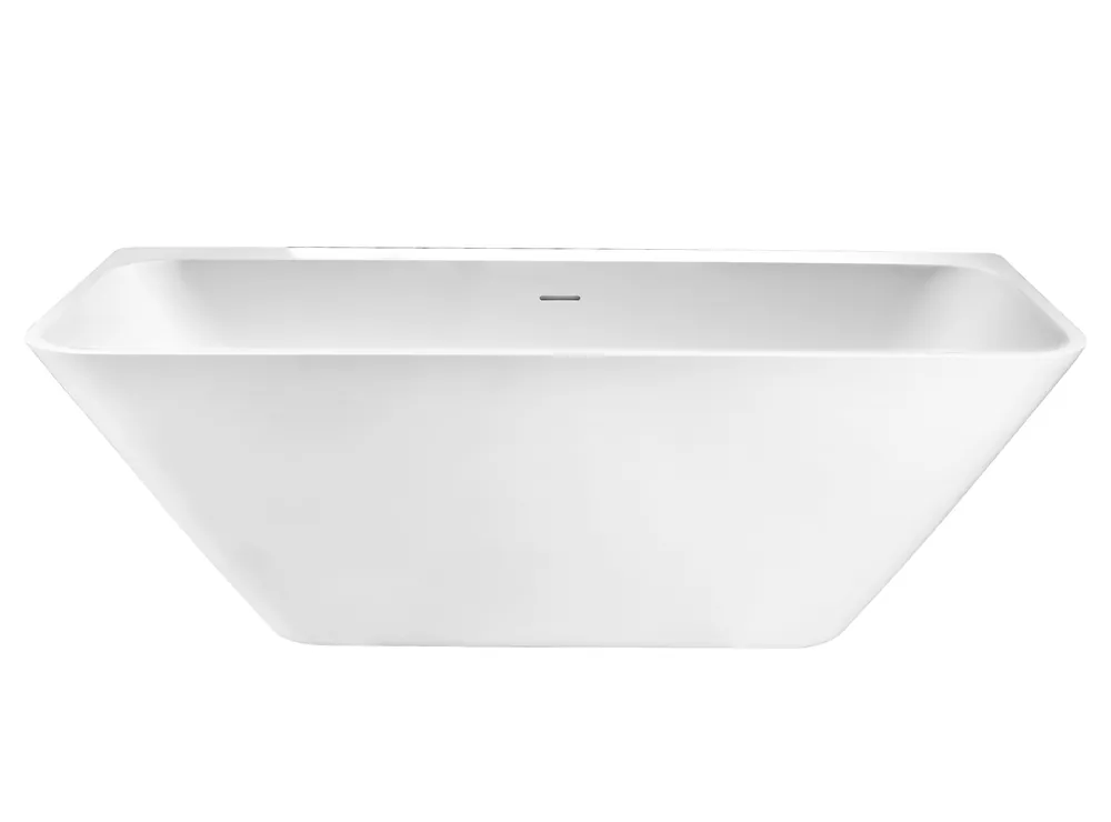 Alleen Vandaag Best-design semi-vrijstaand-bad "borgh" just-solid 180x85x55cm