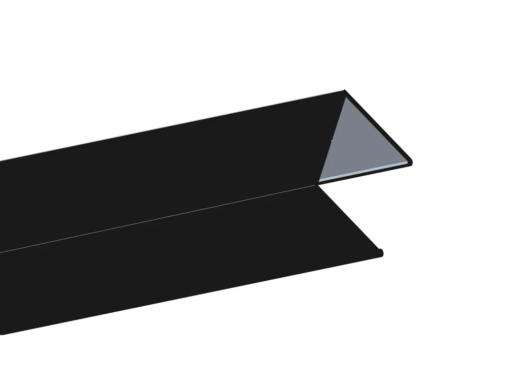 Meest Verkocht Best-design zwart aluminium wand profiel voor "noire" inloopdouche