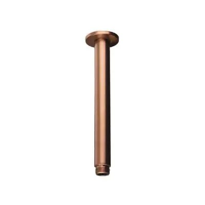Douchearm plafonduitloop rond koper 20cm Direct Verzonden