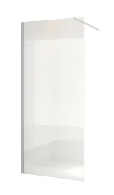 Douchewand chroom 90x200x8mm Goedkoop