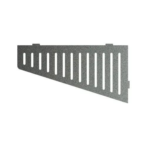 Meest Verkocht Hoekplanchet RVS Taps - KBSWS.411 Granite