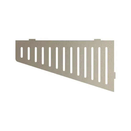 Hoekplanchet RVS Taps - KBSWS.425 Sandstone Op = Op