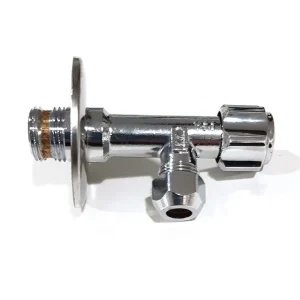 Hoekstopkraan 1/2"x 3/8" (10 mm knel) kiwa Uitverkoop