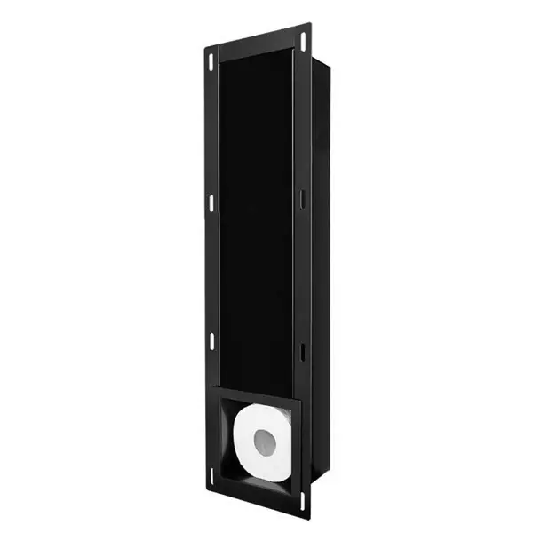 InWall inbouw reserve-rolhouder rvs mat zwart Bestel Nu