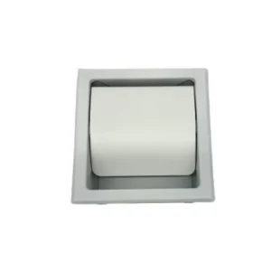 InWall inbouw toiletrolhouder mat wit Dagaanbieding