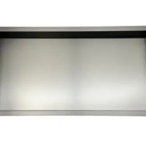 Goedkoop InWall inbouwnis gun metal 30x60x7cm