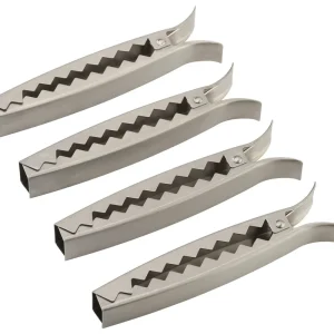 Betrouwbaar Landmann selection rvs groentenclips 4 stuks