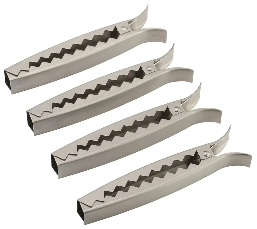Betrouwbaar Landmann selection rvs groentenclips 4 stuks
