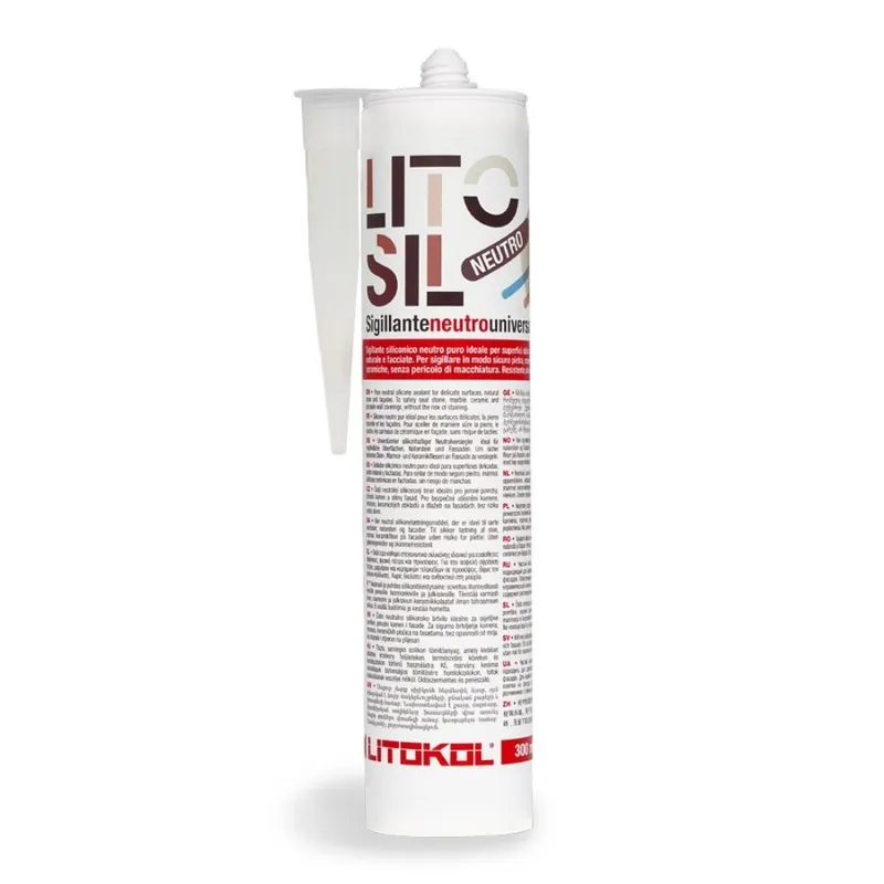 Litosil Neutro siliconenkit 300ml Crystal Gratis Retour