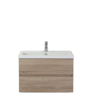 Lorencio Badmeubelset 80cm met keramische wastafel Djazz Superprijs