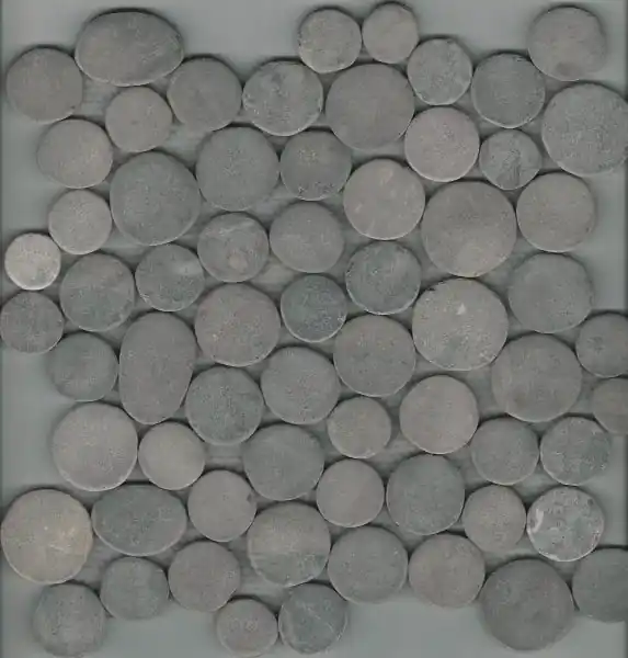 Premium Mozaiek coinstone donker-grijs 29,4x29,4 cm (sample)