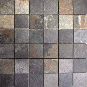 Mozaiek marbella zwart 5x5 cm (30,5x30,5cm) (sample) Betrouwbaar
