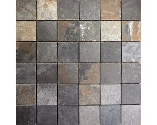 Mozaiek marbella zwart 5x5 cm (30,5x30,5cm) (sample) Betrouwbaar