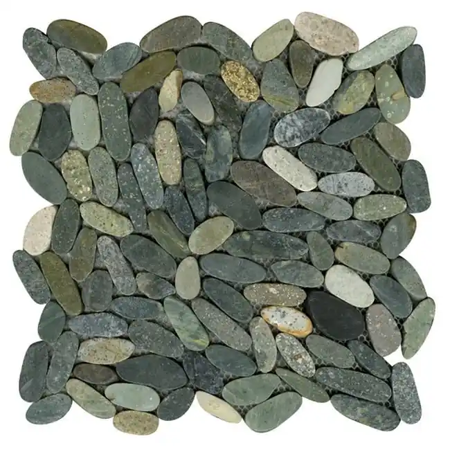 Hoge Kwaliteit Mozaiek pebblestone mixed earthy 29,4x29,4 cm