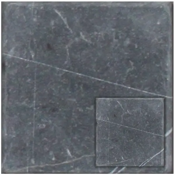 Merkproduct Natuursteen nero marqino antiek 10x10 cm