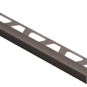 Schluter Quadec TSOB Dec.prof.L=250 H=11 Alu.Struct.gecoat brons Q110TSOB Dagaanbieding