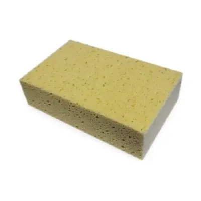 Spons geel 20x11x5cm Flitsaanbieding